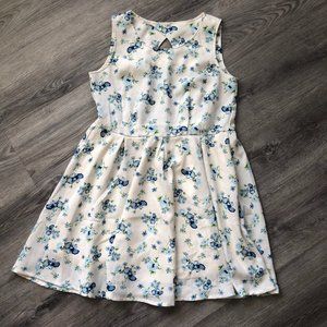 NICE CLAUP Floral Sleeveless Dress